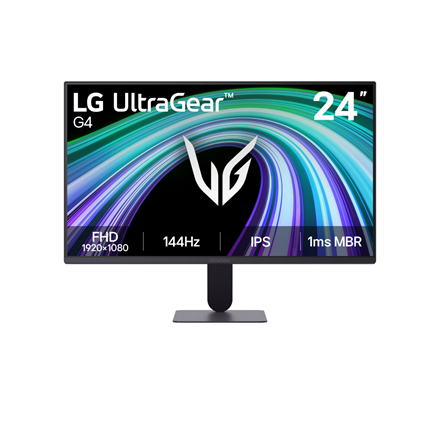 LG 24G411B-B | 24 " | IPS | FHD | 16:9 | 144 Hz | 1 ms | 1920 x 1080 pixels | 250 cd/m² | HDMI ports quantity 1