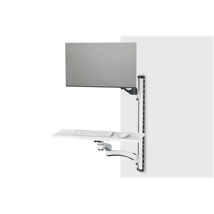 Digitus Wall mount | DA-90451 | Rotate, Swivel | 32 " | Maximum weight (capacity) 8 kg | White/Black