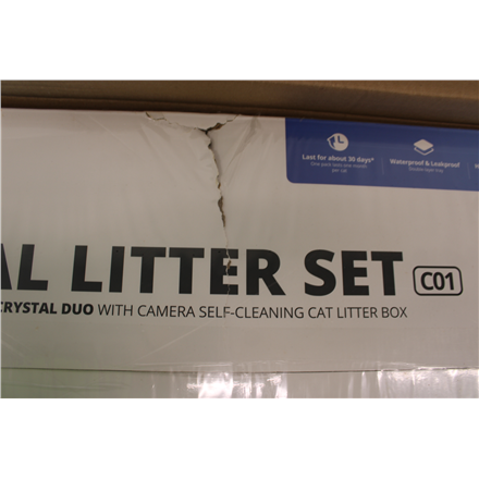 SALE OUT. | PETKIT Crystal Litter for Purobot Crystal Duo, 4 bags | DAMAGED PACKAGING