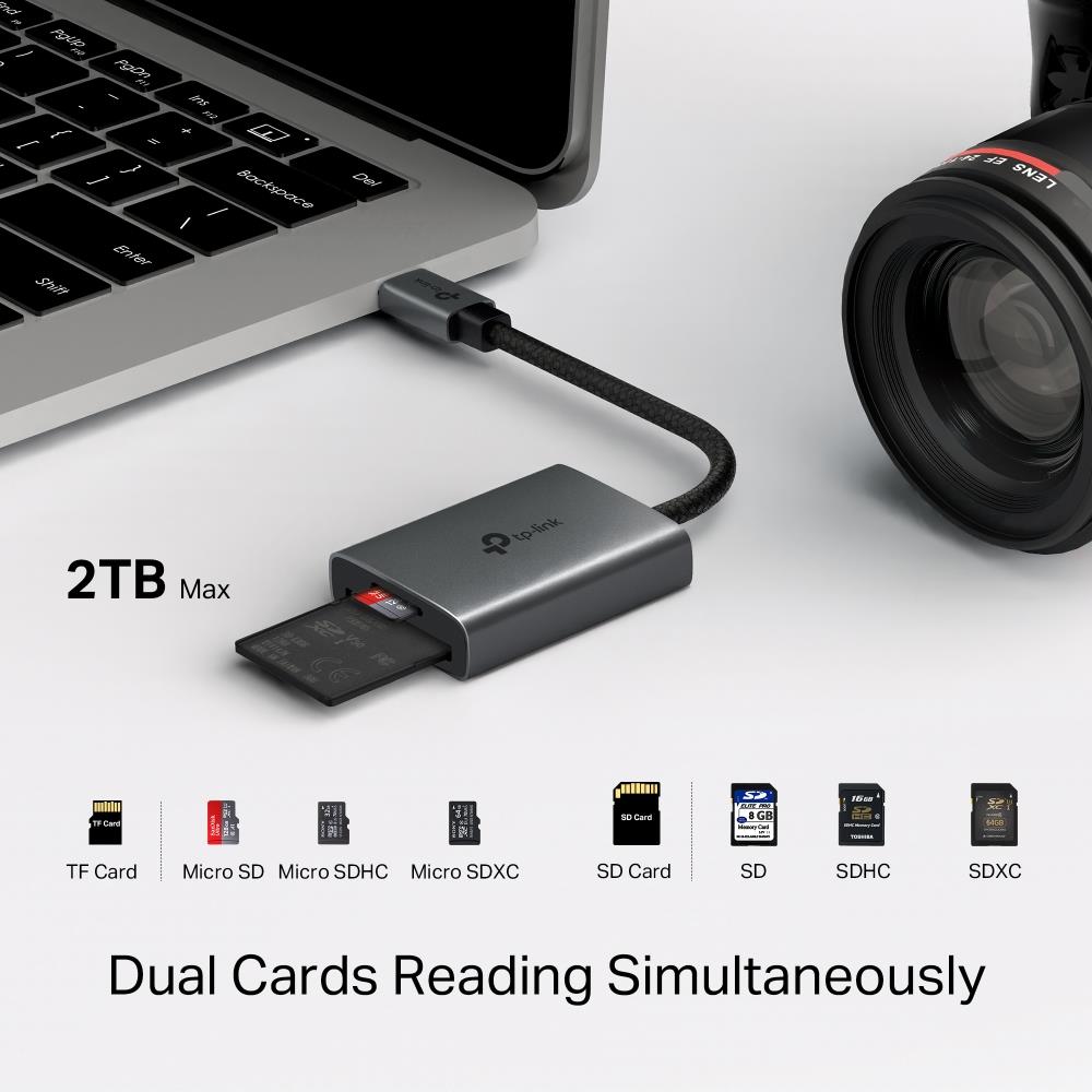MEMORY READER USB-C SD&MICROSD/UA430C TP-LINK