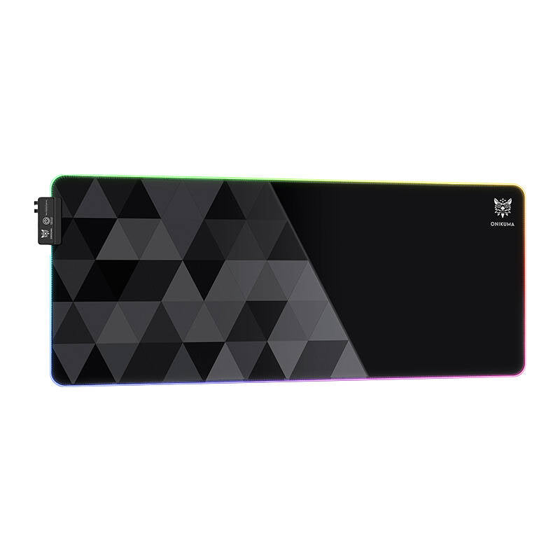ONIKUMA MP006 RGB Mousepad (Black) - Image 1