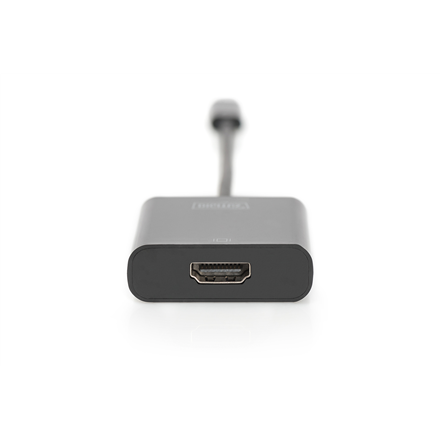 Digitus | USB Type-C to HDMI Adapter | DA-70852 | Black | USB Type-C | 0.15 m