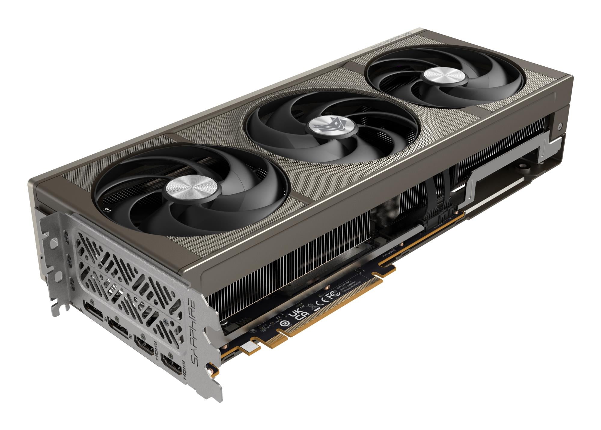 Graphics Card SAPPHIRE AMD Radeon RX 9070 16 GB GDDR6 256 bit Triple slot Fansink 2xHDMI 2xDisplayPort 11349-01-20G