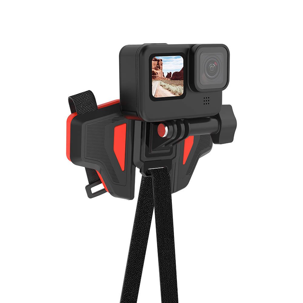 Helmet mount Telesin for sports cameras (GP-HBM-MT2) - Image 1