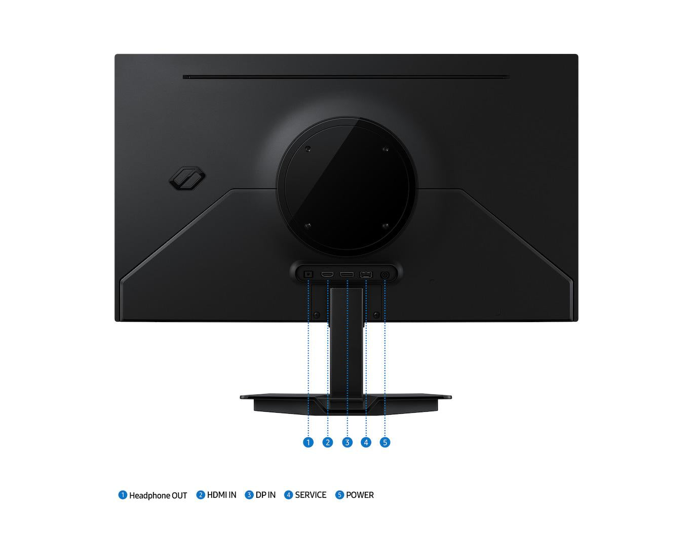 Monitor SAMSUNG 27 " 2560 x 1440 pixels Quad HD Native aspect ratio 16:9 OLED Flat LS27FG500SUXEN