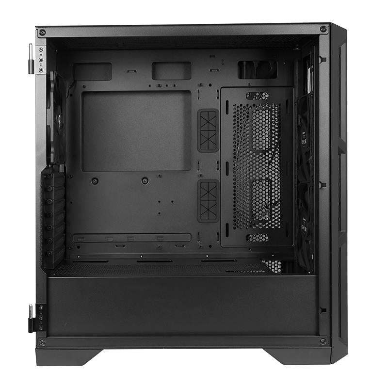 Case CHIEFTEC APEX AIR MidiTower Not included ATX MicroATX MiniITX Colour Black GA-01B-M-OP