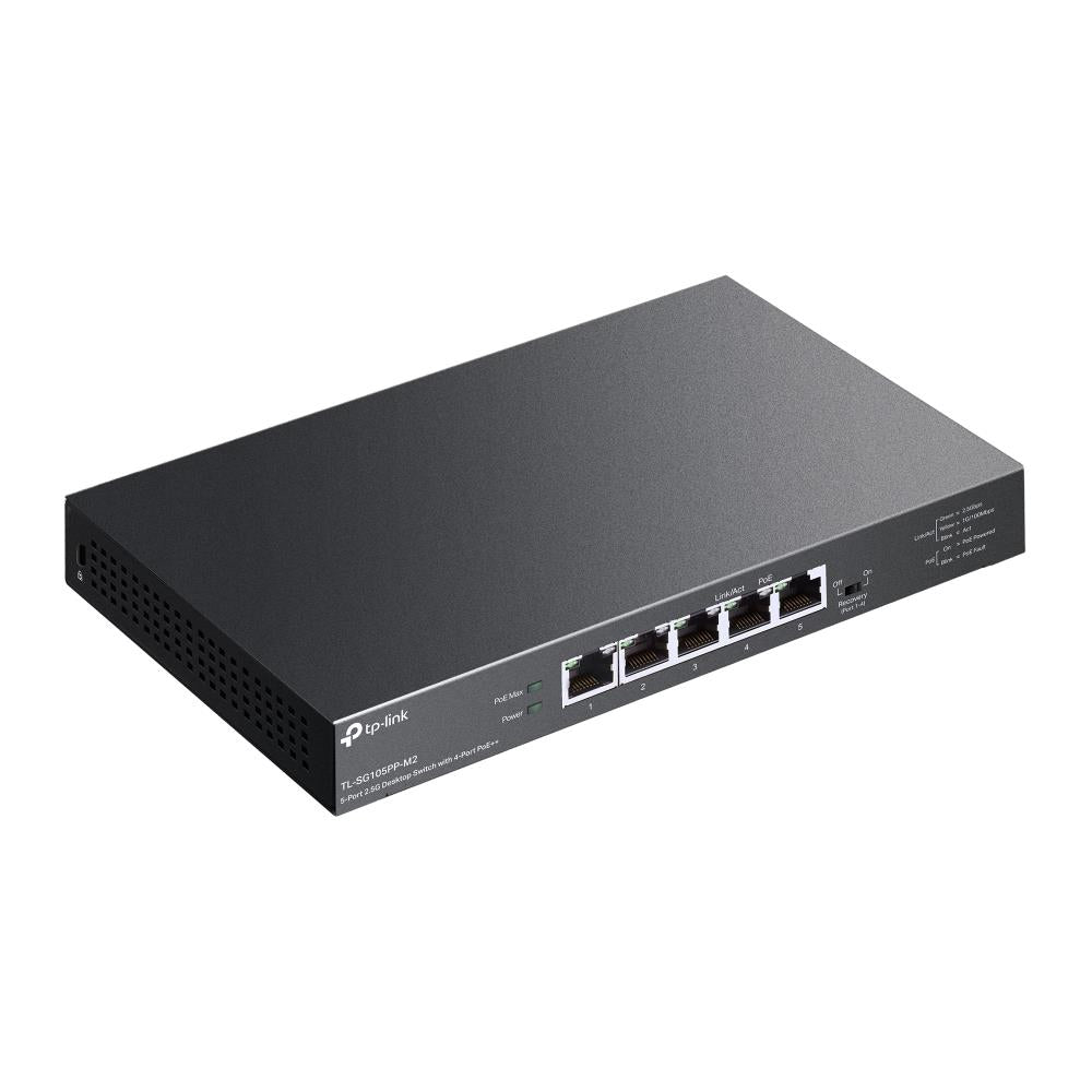 Switch TP-LINK TL-SG105PP-M2 Desktop/pedestal 5x2.5GbE TL-SG105PP-M2