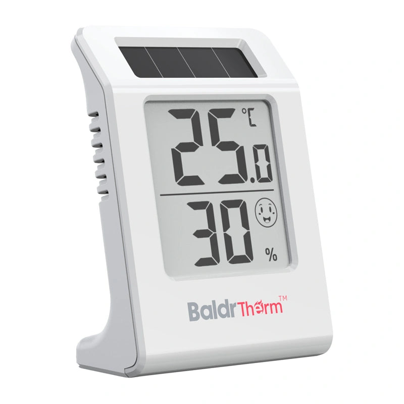 BALDRTHERM E0587TH Solar-Powered Thermohygrometer - Image 1