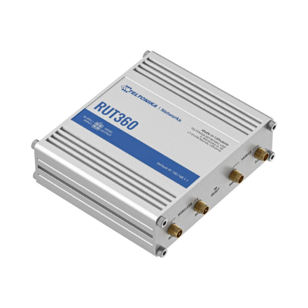 Teltonika | Industrial Cellular Router | RUT360 LTE CAT6 | 1 x LAN ports, 10/100 Mbps, compliance with IEEE 802.3, IEEE 