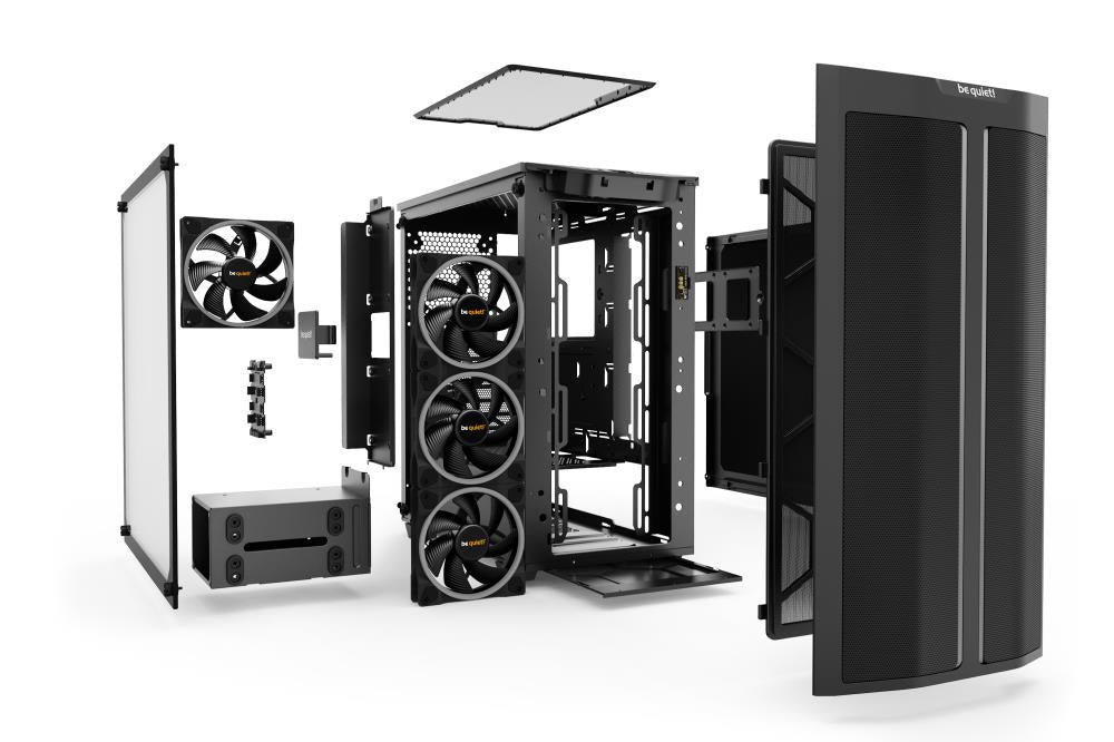 Case BE QUIET Pure Base 500 FX MidiTower Not included ATX MicroATX MiniITX Colour Black BGW43