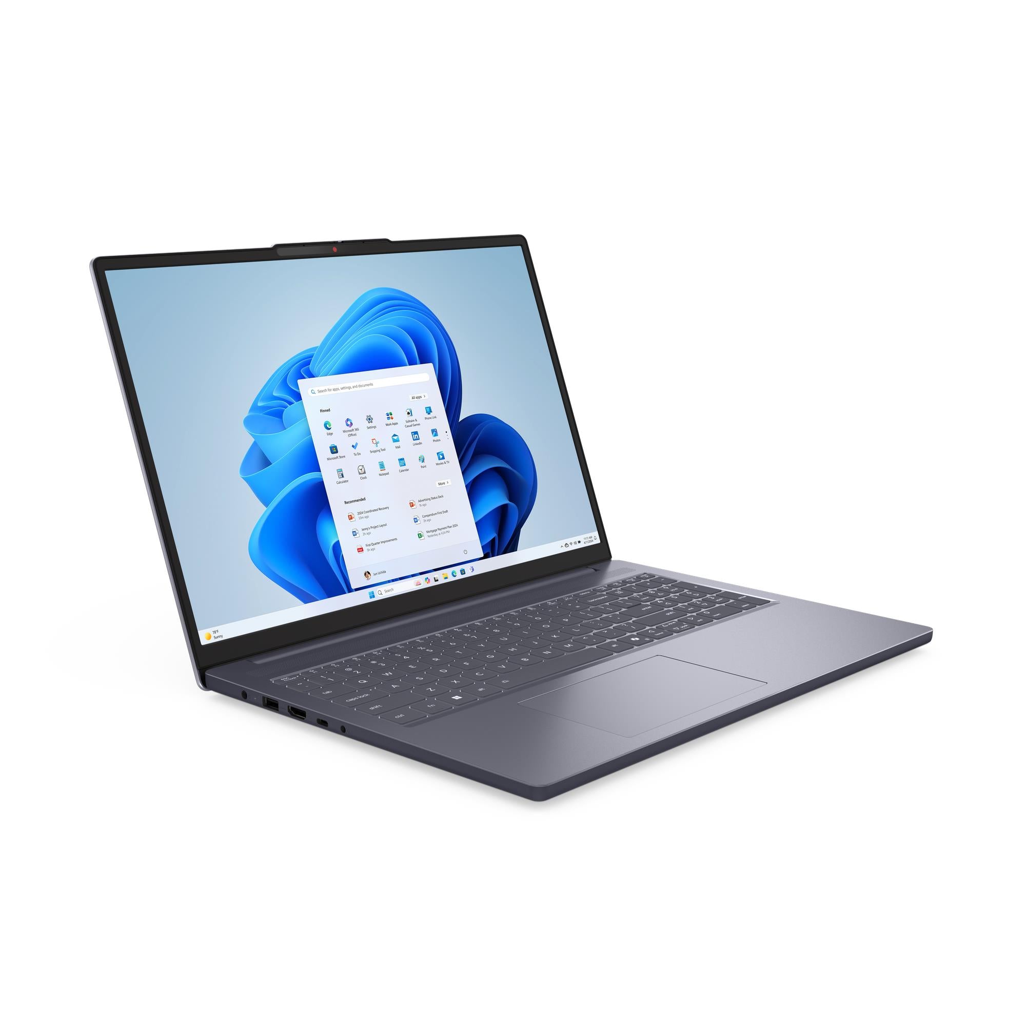 Notebook LENOVO CPU AMD RyzenT 5 7535HS 3.2 GHz 16 " 1920 x 1200 pixels RAM 16 GB DDR5-SDRAM SSD 512 GB Discrete graphics Not available On-board graphics Yes Numeric keypad Yes Keyboard language English Colour Grey Weight 1.73 kg 4800 MHz 83K8006YPB