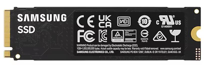 SSD SAMSUNG 990 EVO Plus 4TB M.2 PCIe Gen5 NVMe TLC Write speed 6300 MBytes/sec Read speed 7250 MBytes/sec 2.38mm TBW 2400 TB MZ-V9S4T0BW