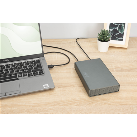 Digitus USB 3.0 hard disk enclosure, 3.5", SATA, 16TB, aluminum | DA-71106-1
