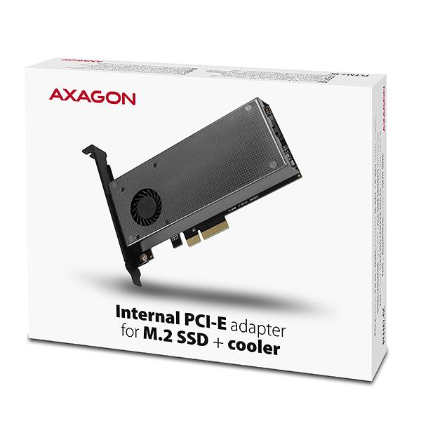 SSD ACC ADAPTER NVME/SATA/M.2/PCIE SP&LP PCEM2-DC AXAGON