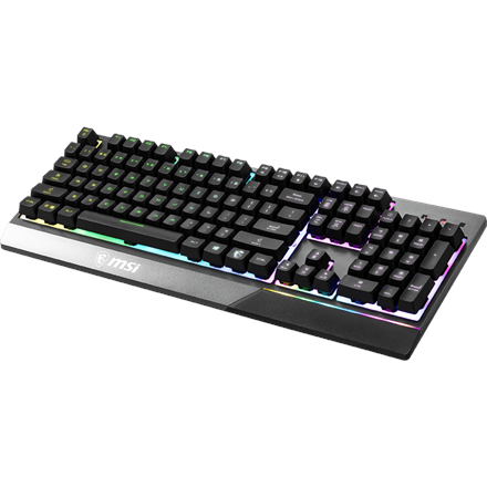 MSI | Vigor GK30 | Gaming Keyboard | Wired | RGB LED light | US | Black