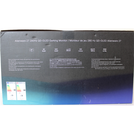 SALE OUT. Dell LCD AW2725D 27" QD-OLED QHD/2560x1440/HDMI,DP,USB-C/Black | Dell | AW2725D | 27 " | QD-OLED | QHD | 16:9 