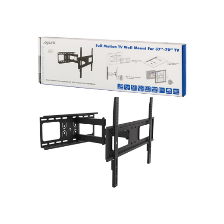 Logilink BP0028 TV Wall mount, 37"-70", tilt +10°-20°,swievel +-90°, 475mm | Logilink | Wall Mount | 37-70 " | Maximum w