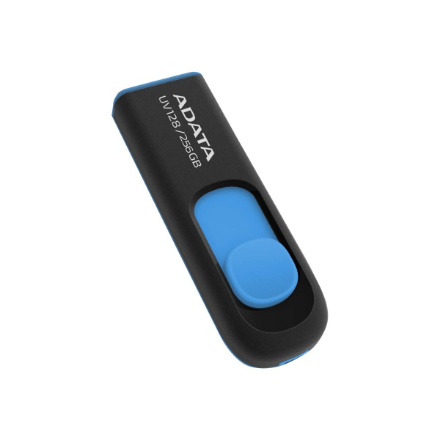ADATA | USB Flash Drive | UV128 | 256 GB | USB Type-A | Black/Blue