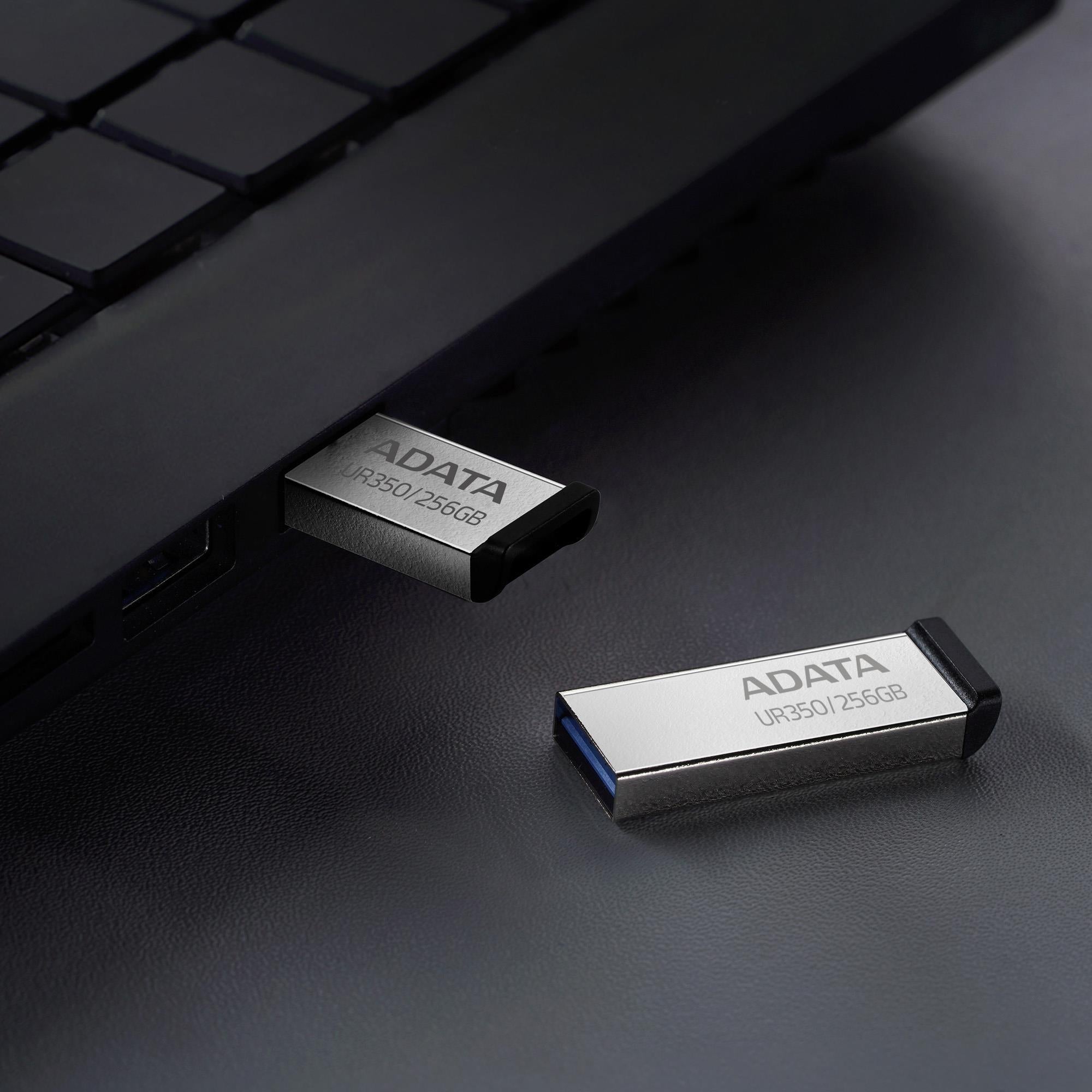 MEMORY DRIVE FLASH USB3.2 256G/UR350-256G-RSR/BK ADATA