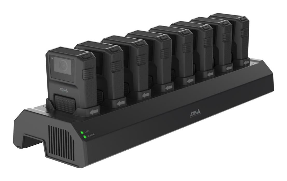BODY CAMERA ACC DOCKING STAT./8BAY W701 MKII 02970-002 AXIS