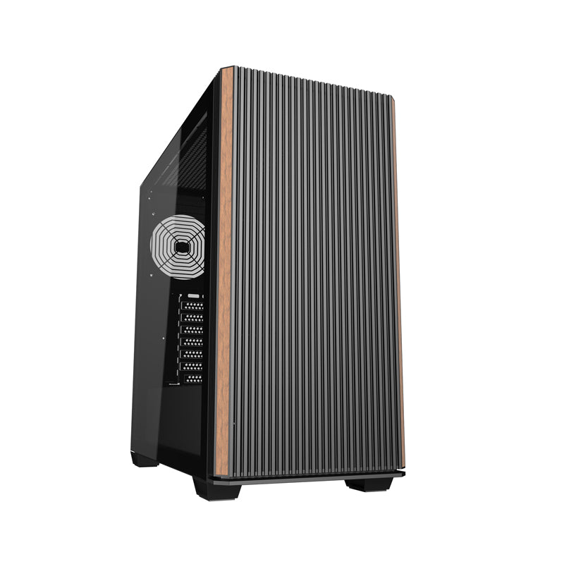 Darkflash DS900WS ATX computer case without fans (Black) - Image 1