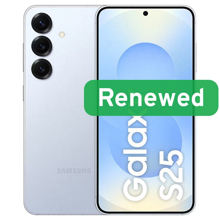 Samsung Renewed | Grade C | Galaxy S25 | 128 GB | Icy Blue | 5G | N