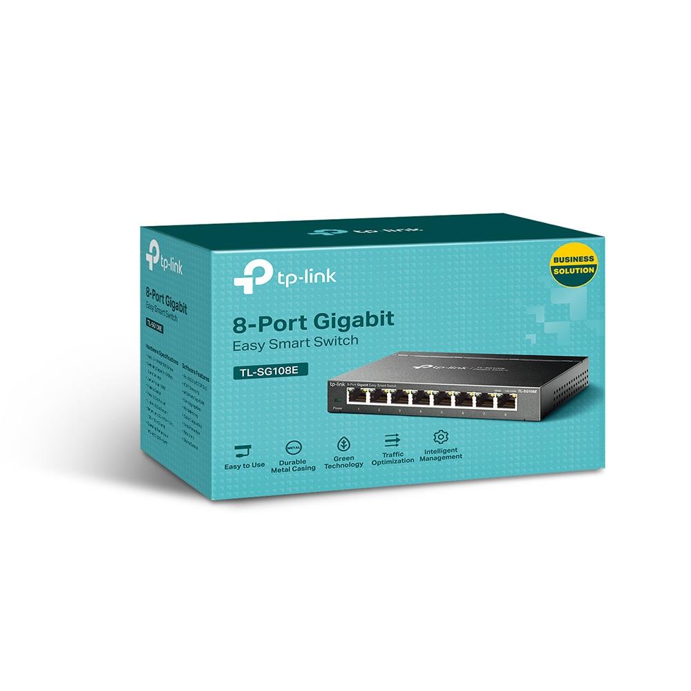 Switch TP-LINK 8xRJ45 TL-SG108E