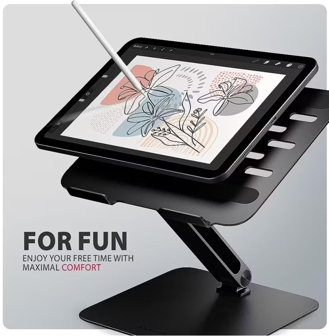 NB ACC STAND 10-17.3"/ALUMINUM HQ STND-LQB AXAGON