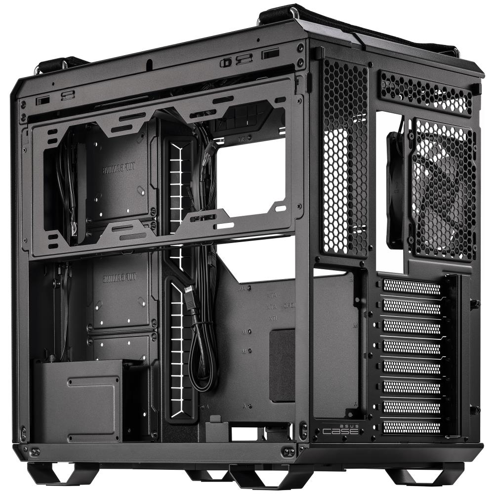 Case ASUS GT502 PLUS MidiTower Not included ATX MicroATX MiniITX Colour Black GT502PLUS/BLK/TG/TUFGAM
