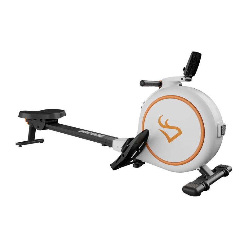 Deer Run RW600 Magnetic Rowing Machine (White) - Image 2