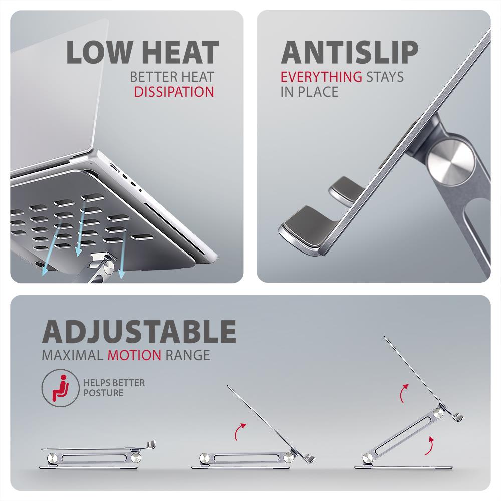 NB ACC STAND 10-16"/ALUMINUM HQ STND-LQ AXAGON