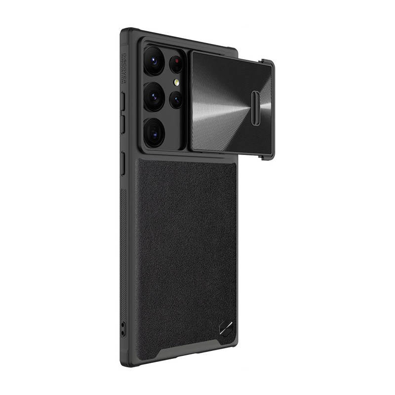 Nillkin CamShield Leather case for Samsung Galaxy S23 Ultra (black) - Product Image 4