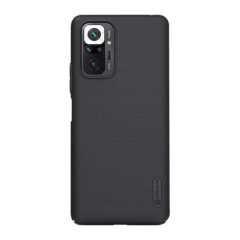 Nillkin Super Frosted Shield case for Xiaomi Redmi Note 10 Pro/10 Pro Max (black) - Product Image 1