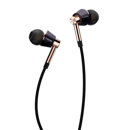 Wired earphones 1MORE Triple-Driver (gold) - Product Image 1