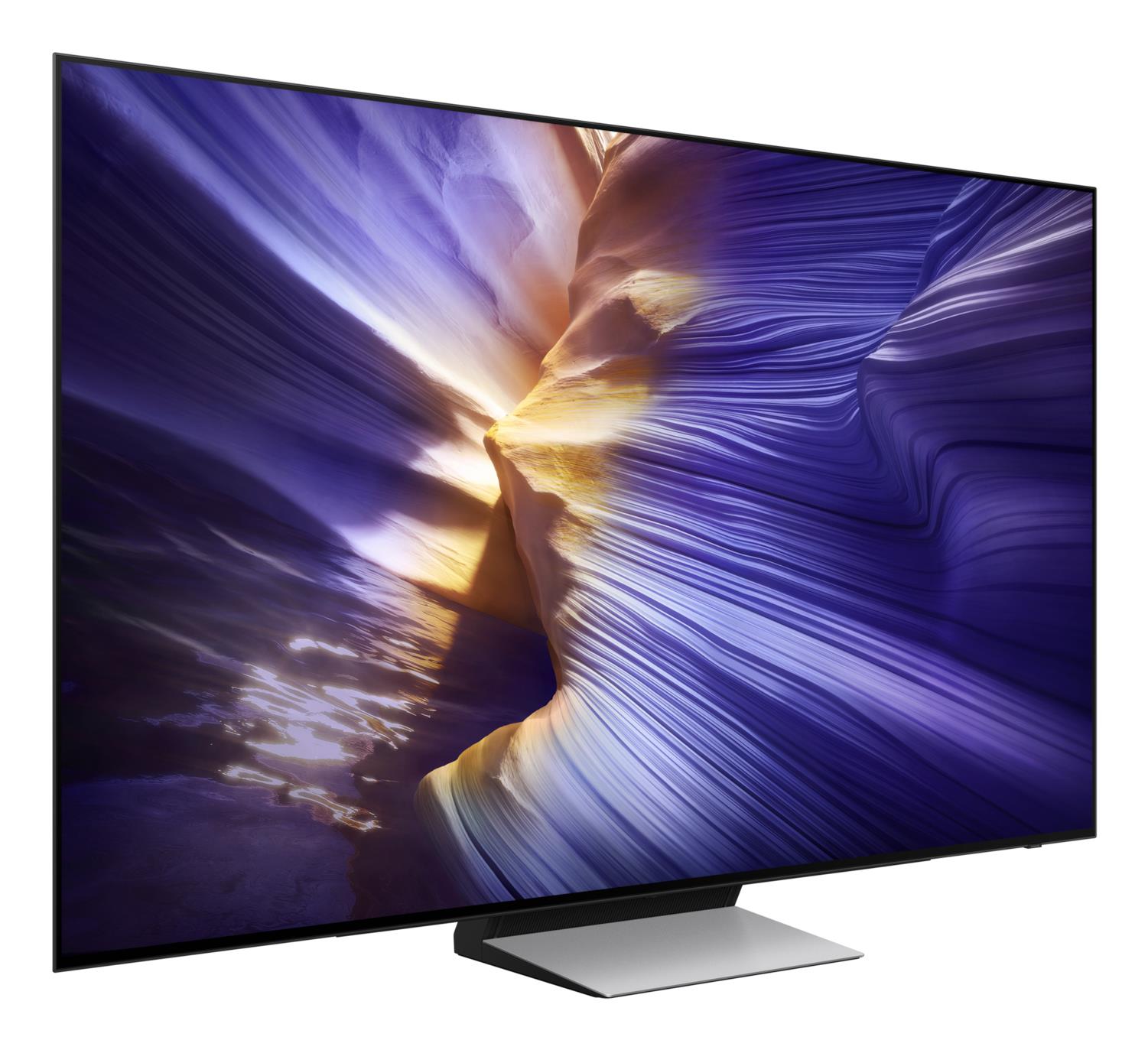 TV Set SAMSUNG 83" OLED/4K/Smart 3840x2160 Tizen Black QE83S90FAEXXH