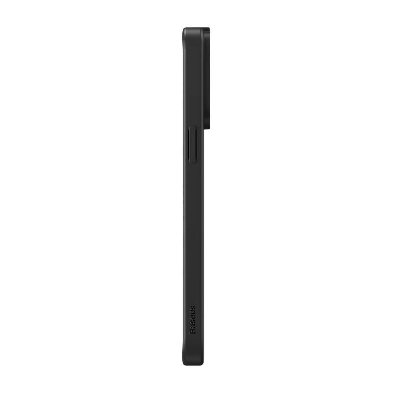 Magnetic Case Baseus Synthetic Fiber Series for iPhone 14 Pro (black)+ tempered glass + cleaning kit - Product Image 6
