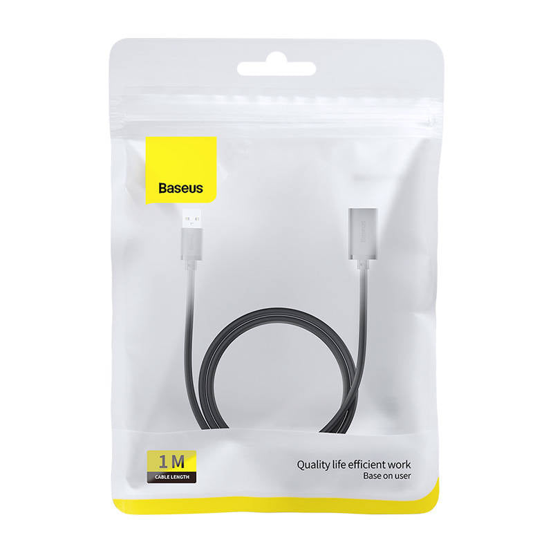 USB 3.0 Extension cable Baseus male to female, AirJoy Series, 1m (black) - Product Image 8