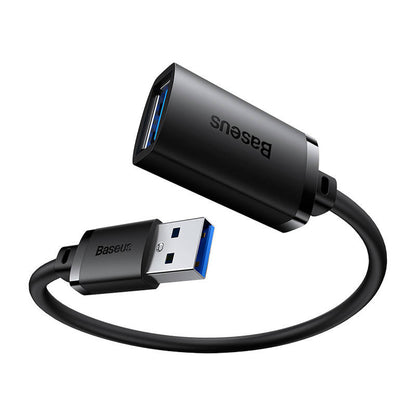 USB 3.0 Extension cable Baseus male to female, AirJoy Series, 1.5m (black) - Product Image 3