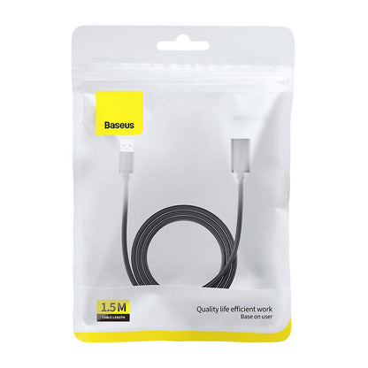 USB 3.0 Extension cable Baseus male to female, AirJoy Series, 1.5m (black) - Product Image 8