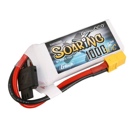 Batterie Gens Ace G-Tech Soaring 1000mAh 7,4V 30C 2S1P XT60