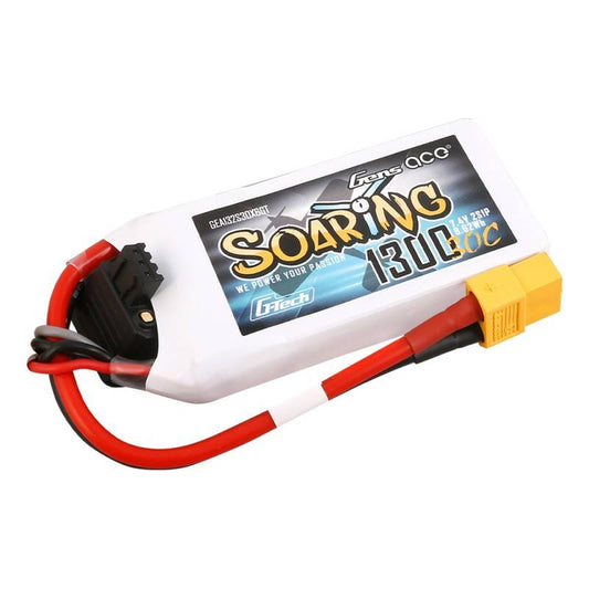 Batterie Gens Ace G-Tech Soaring 1300mAh 7,4V 30C 2S1P XT60