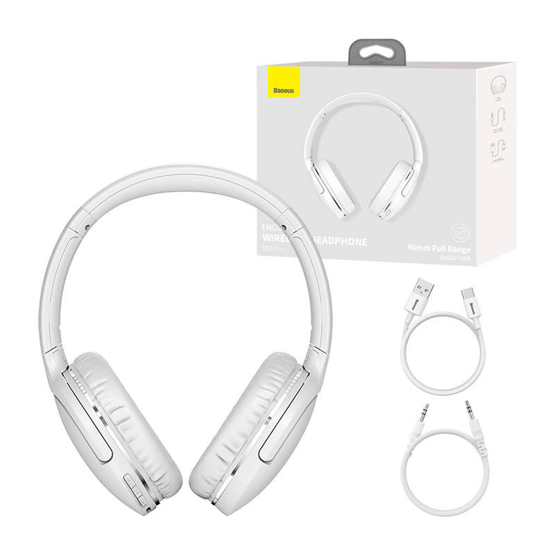 Baseus Encok Wireless headphone D02 Pro (white) - Product Image 1