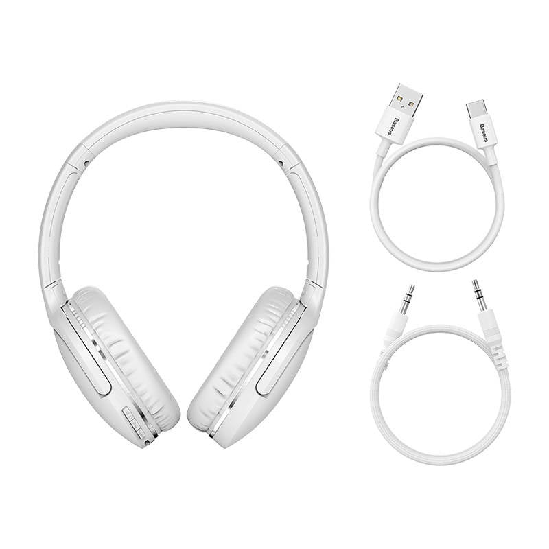 Baseus Encok Wireless headphone D02 Pro (white) - Product Image 4