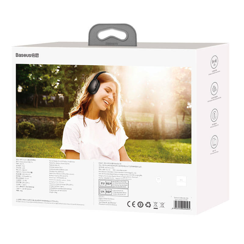 Baseus Encok Wireless headphone D02 Pro (black) - Product Image 9