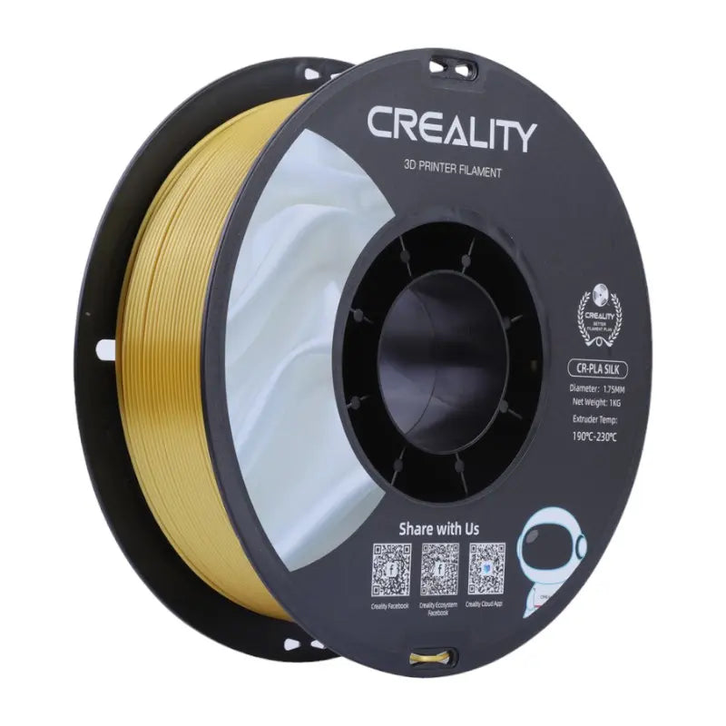 CR-Silk PLA Filament Creality (Gold) - Image 1