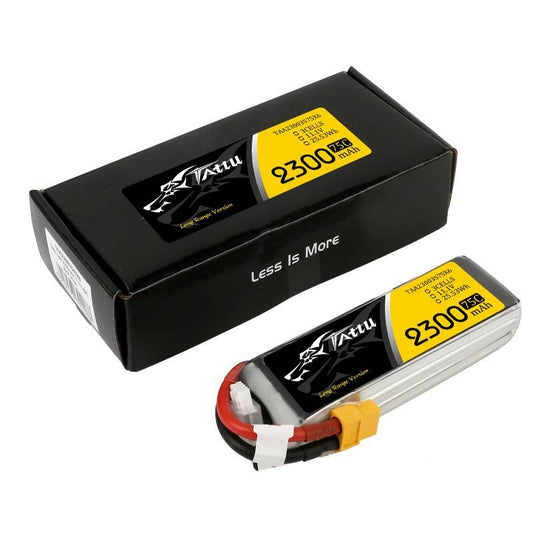 Akkupack TATTU 2300mAh 11,1V 75C 3S1P Lipo mit XT60