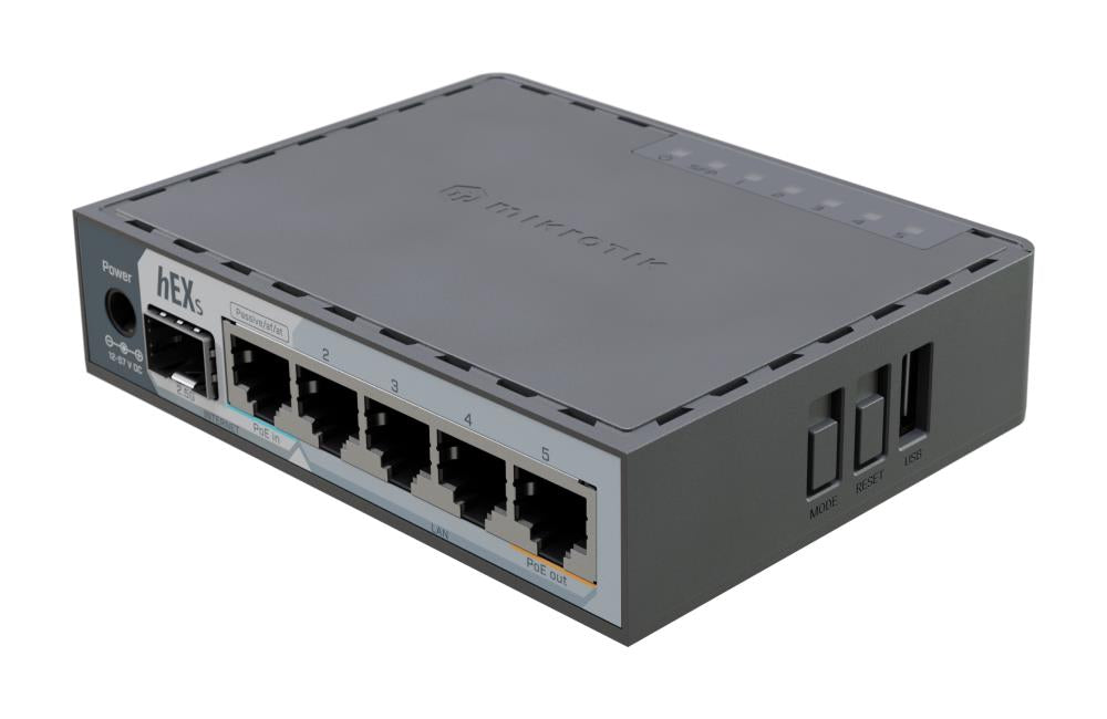 Switch MIKROTIK E60iUGS PoE ports 1 18 Watts E60IUGS