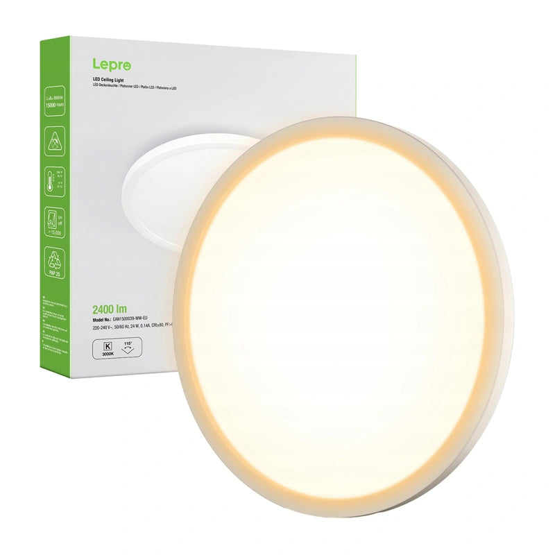 LEPRO 1500039-WW-EU 24W 2400 lm Ceiling Light - Image 1