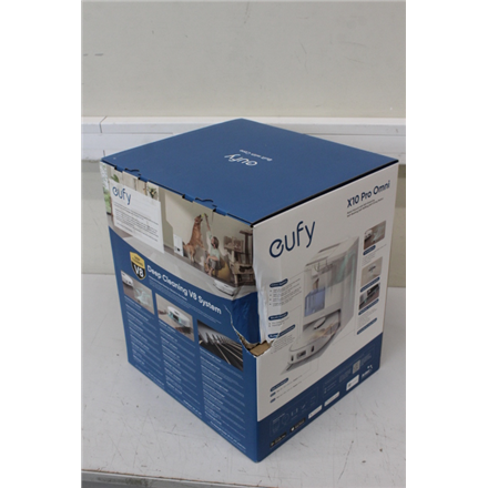 SALE OUT.  | Anker Eufy Robot Vacuum Cleaner | X10 Pro Omni | Wet&Dry | 5200 mAh | Dust capacity 2.5 L | 8000 Pa | White