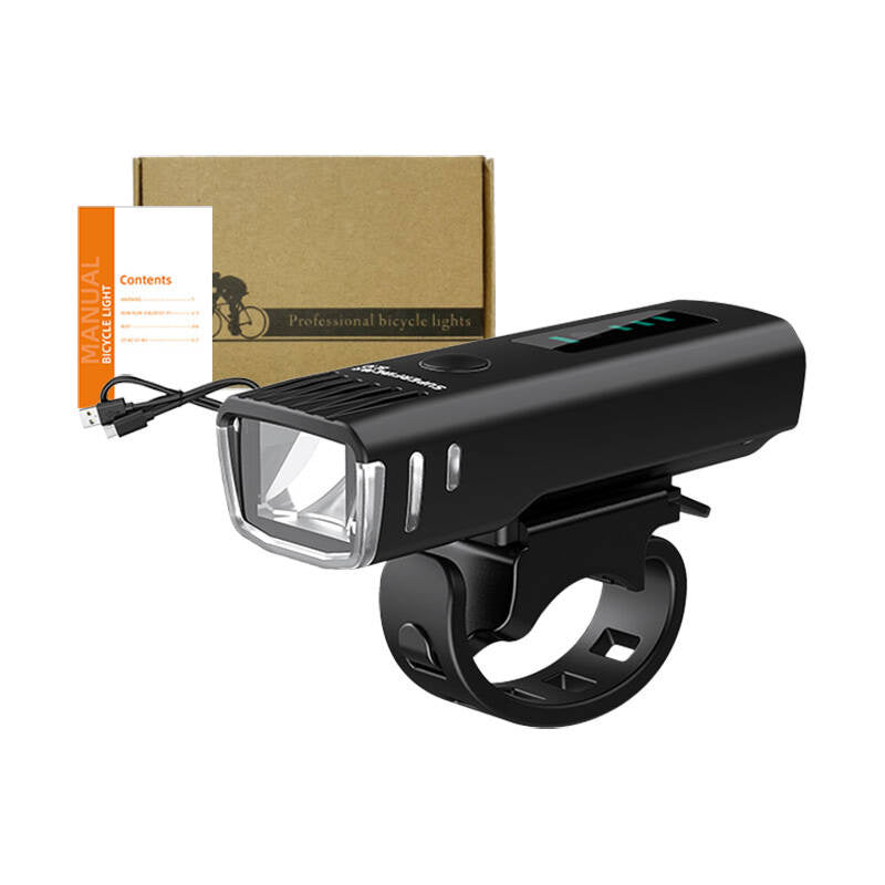 Superfire bike flashlight BL10, USB - Product Image 2